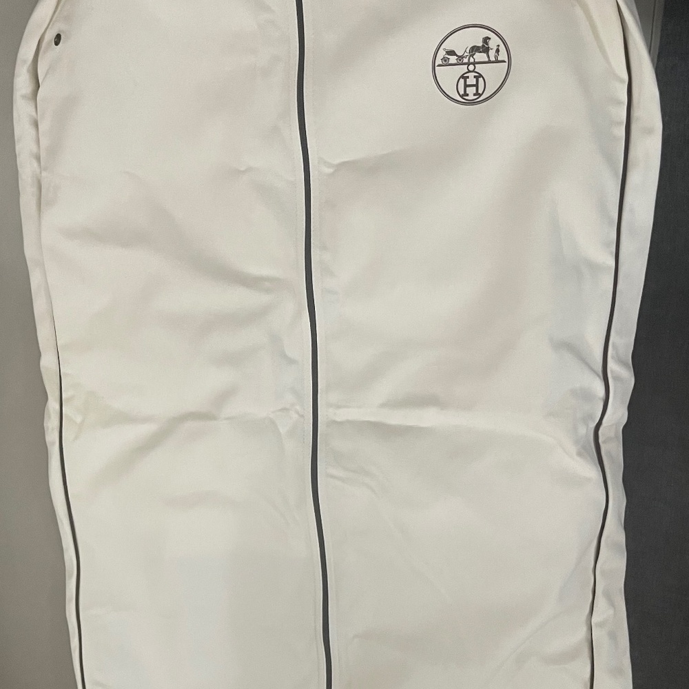 Genuine Hermes Canvas Garment Bag- EMPTY